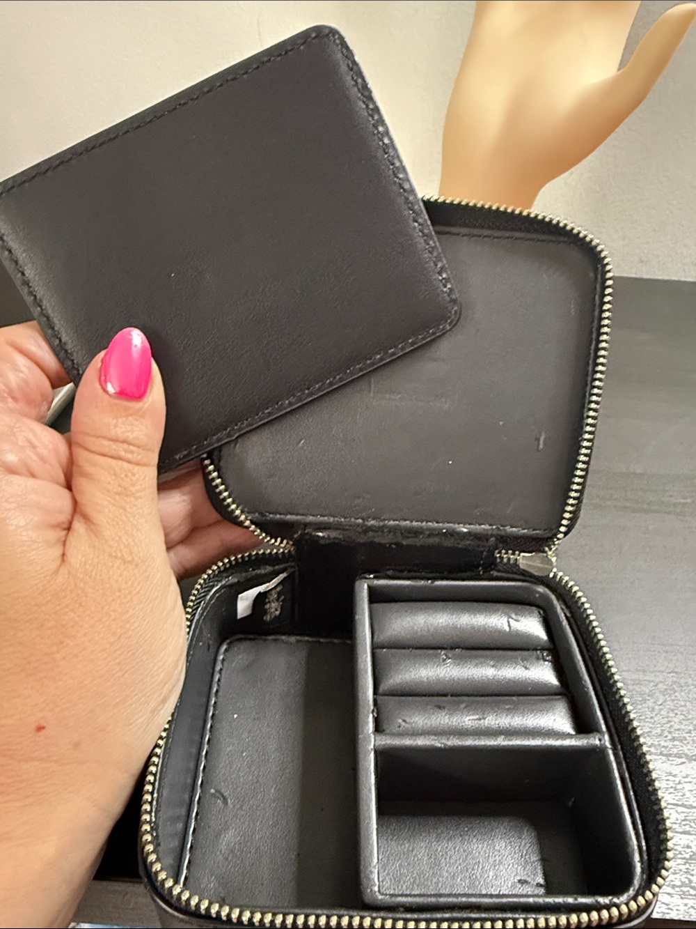 Coach Rainbow Travel Jewelry Case with callouts - Picture 10 of 14